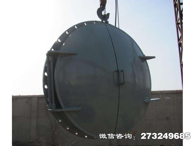 宣恩县水利管道钢制拍门