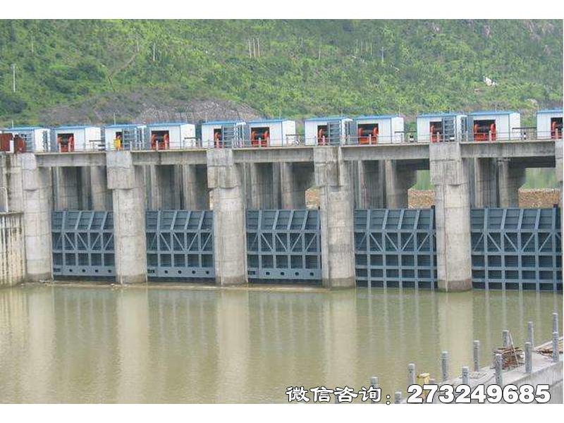 肇州县拦水大坝闸门