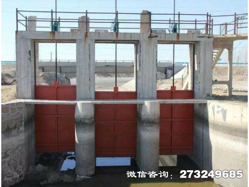 岚山水库铸铁闸门